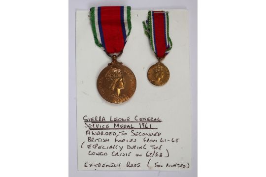 Sierra Leon general service medal - 1961 - Image 1 of 2