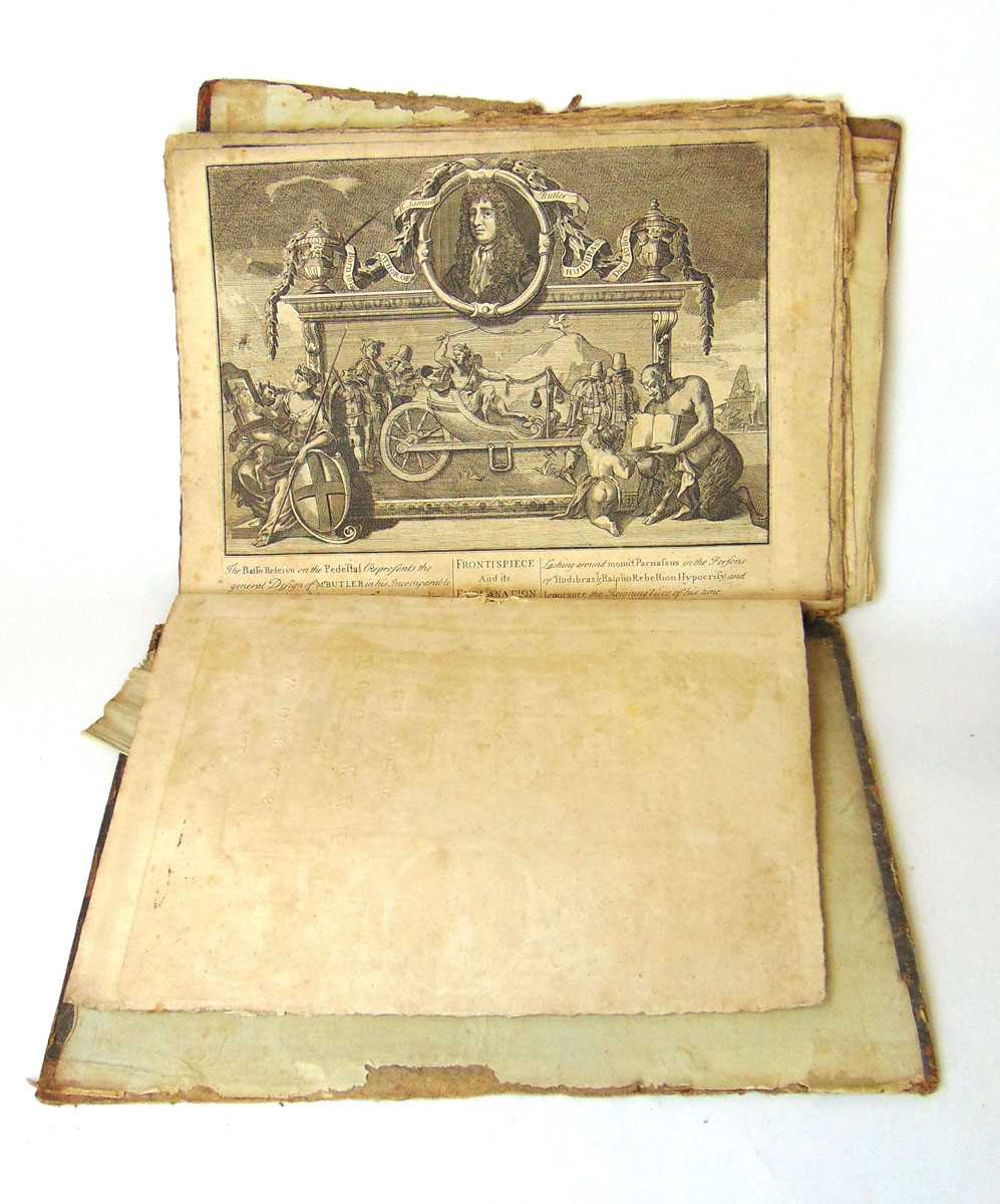 William Hogarth, a portfolio of assorted 18th century engravings to include ten illustrations for