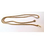 A 9ct gold curb link chain. Approx. weight 9.2g