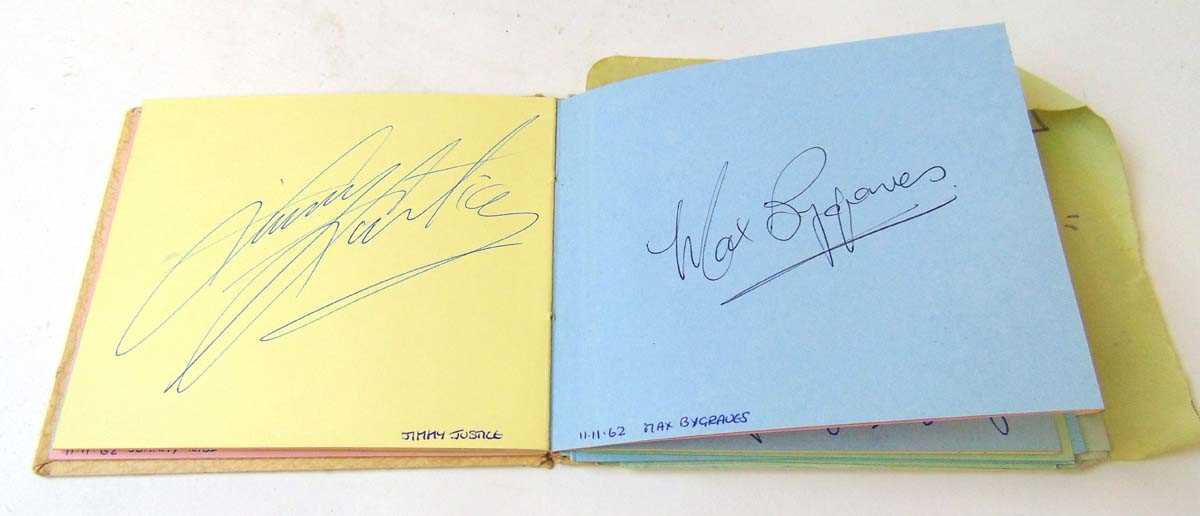 An autograph album covering the 1950' & 60's, to include Paul McCartney, John Lennon & Ringo - Image 17 of 37