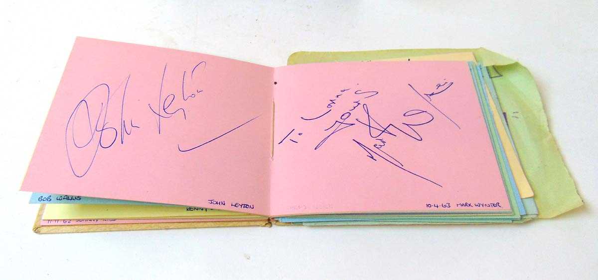An autograph album covering the 1950' & 60's, to include Paul McCartney, John Lennon & Ringo - Image 15 of 37
