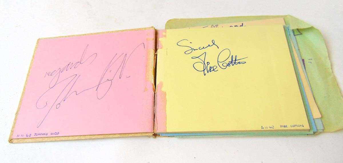 An autograph album covering the 1950' & 60's, to include Paul McCartney, John Lennon & Ringo - Image 7 of 37