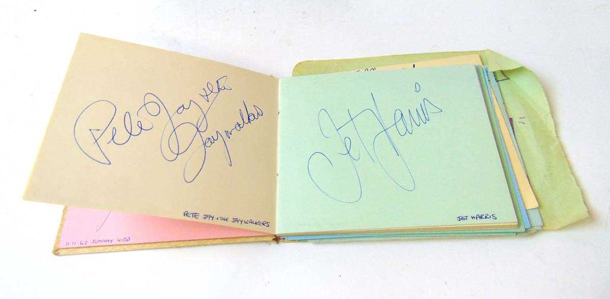 An autograph album covering the 1950' & 60's, to include Paul McCartney, John Lennon & Ringo - Image 9 of 37