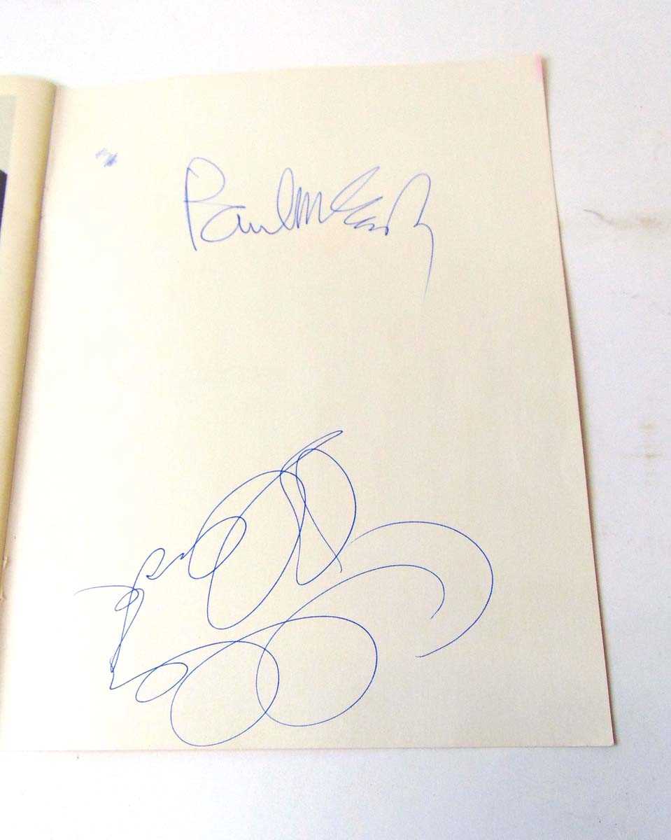 An autograph album covering the 1950' & 60's, to include Paul McCartney, John Lennon & Ringo - Image 29 of 37