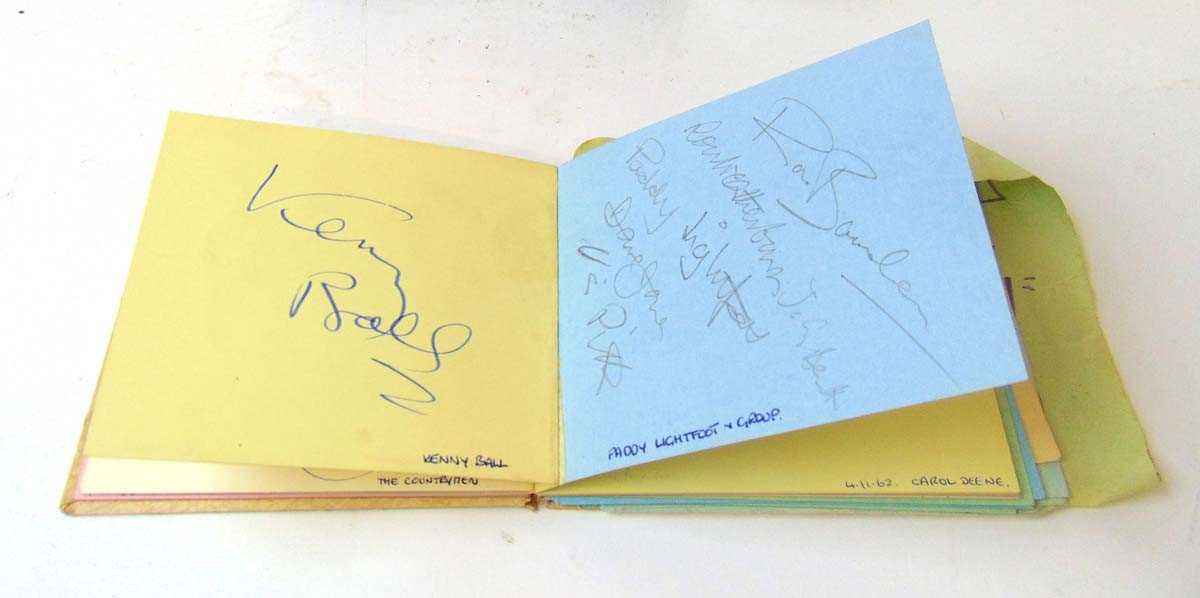 An autograph album covering the 1950' & 60's, to include Paul McCartney, John Lennon & Ringo - Image 13 of 37