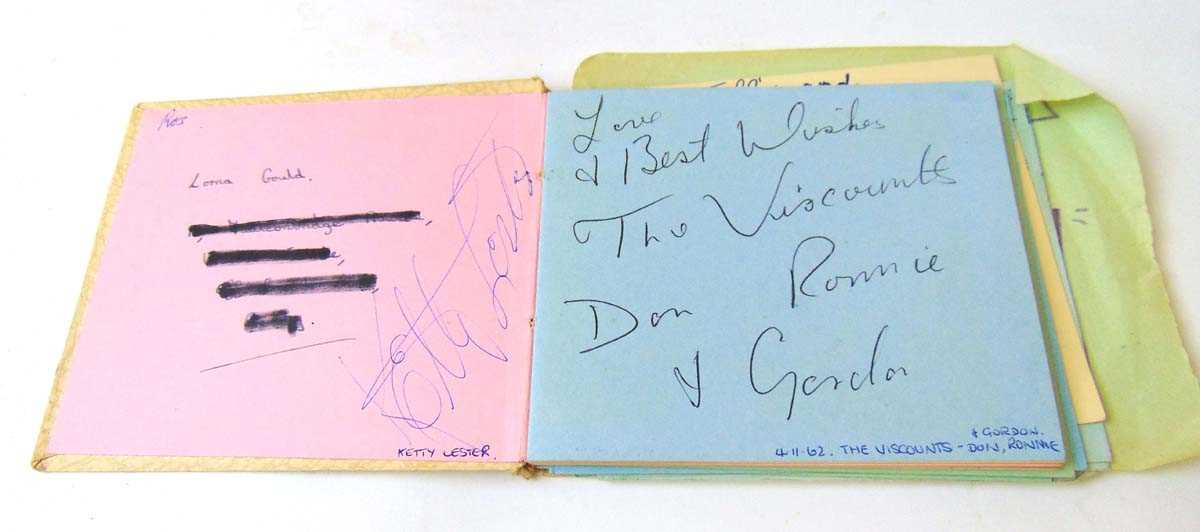 An autograph album covering the 1950' & 60's, to include Paul McCartney, John Lennon & Ringo - Image 3 of 37