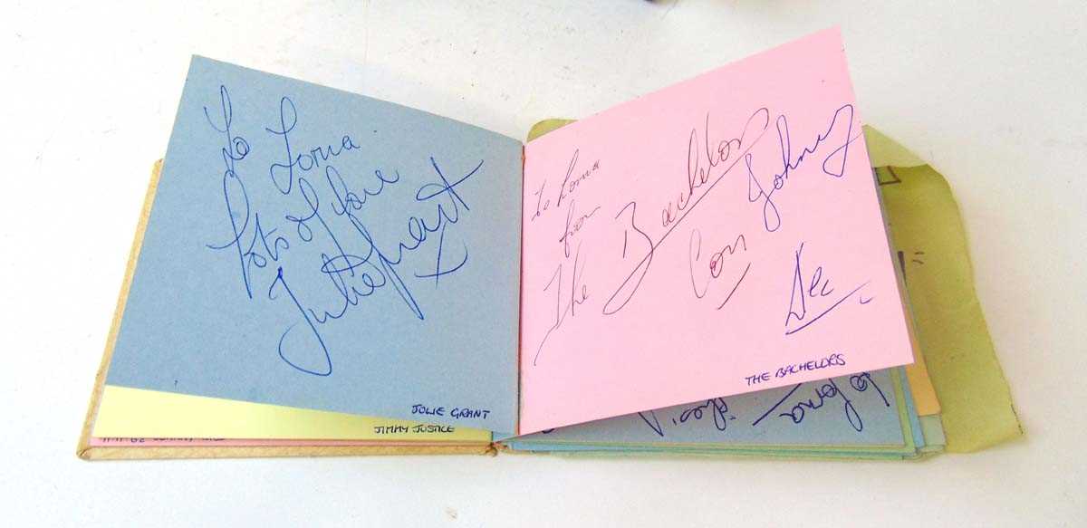 An autograph album covering the 1950' & 60's, to include Paul McCartney, John Lennon & Ringo - Image 18 of 37
