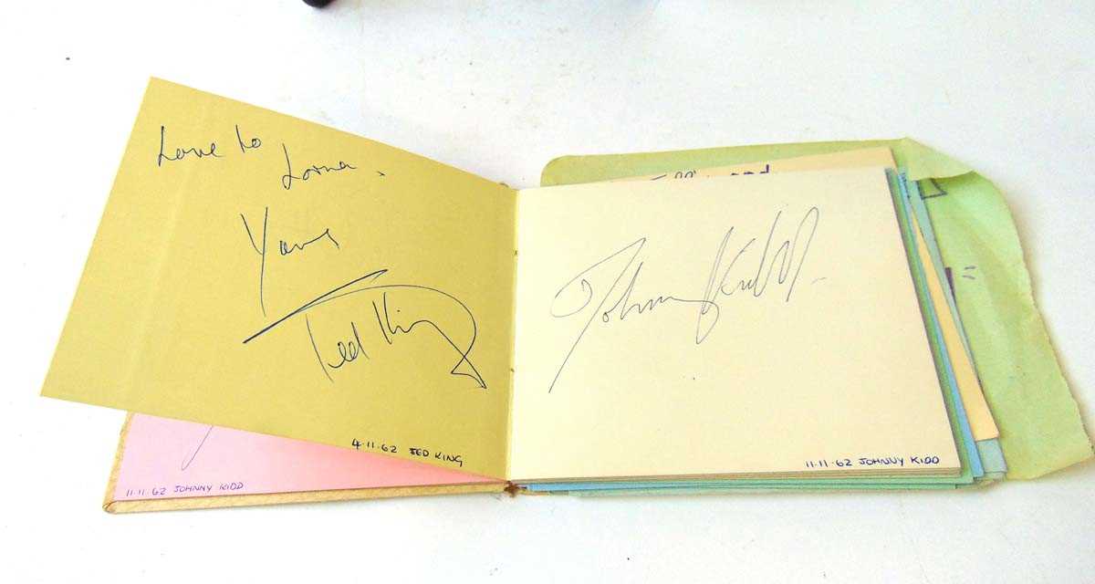 An autograph album covering the 1950' & 60's, to include Paul McCartney, John Lennon & Ringo - Image 8 of 37