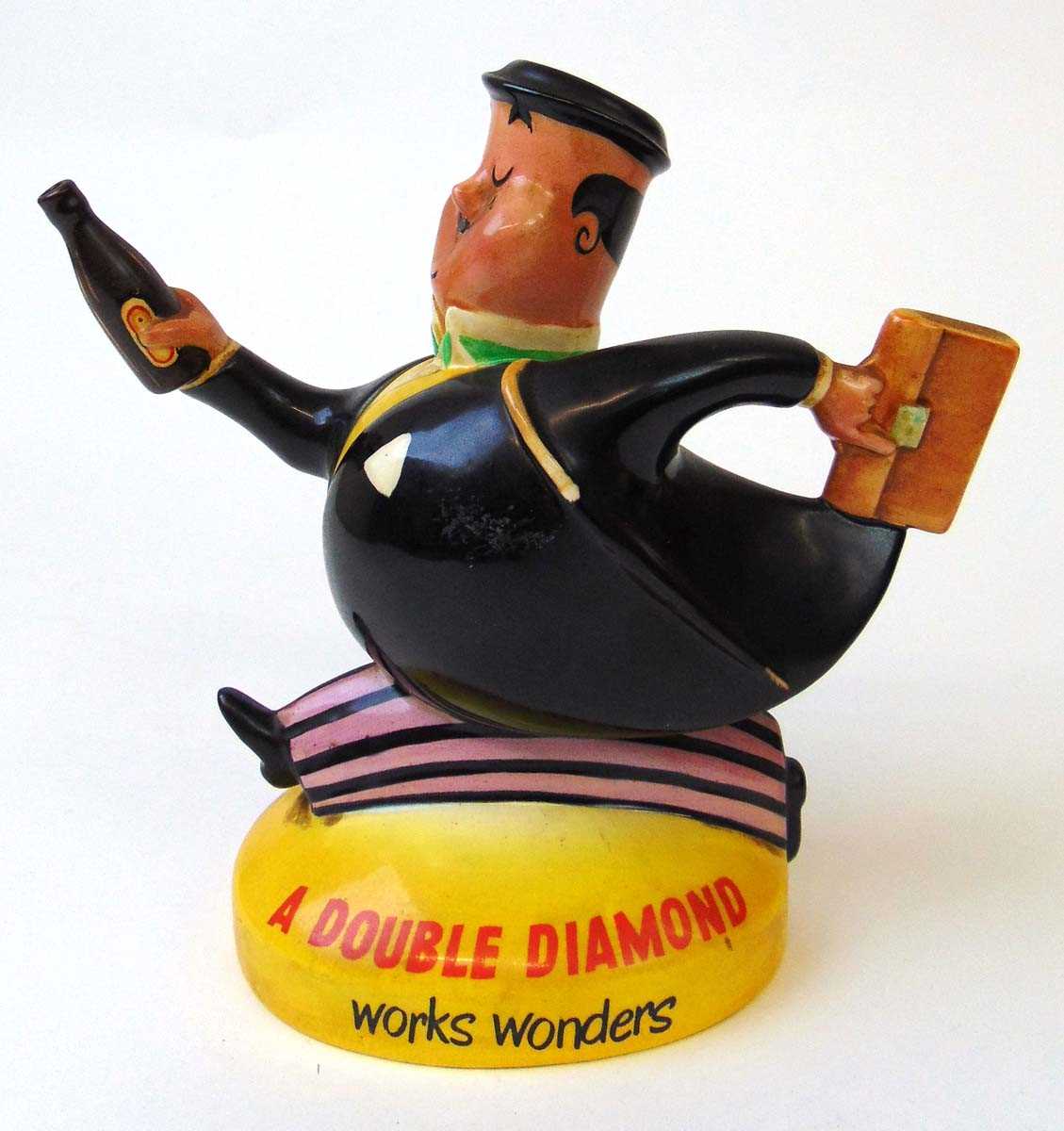 A Beswick Double Diamond character water jug advertising 'A Double Diamond - Works Wonders', model - Image 2 of 3