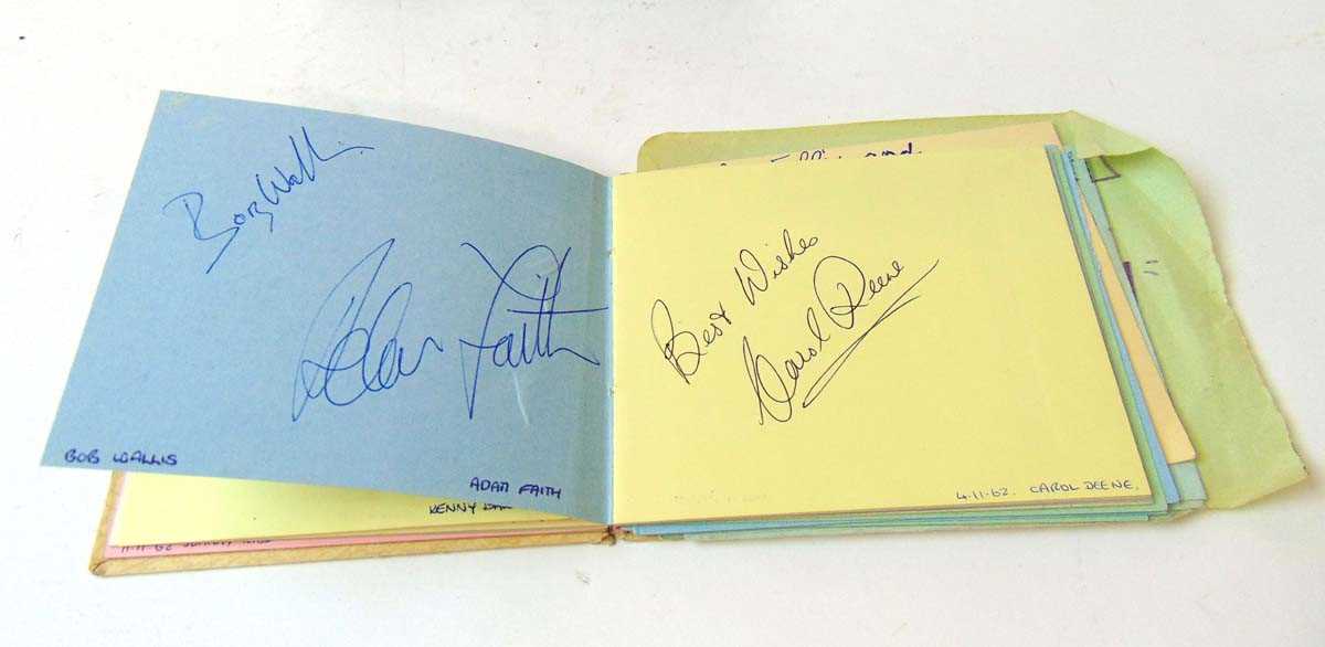 An autograph album covering the 1950' & 60's, to include Paul McCartney, John Lennon & Ringo - Image 14 of 37