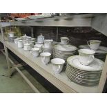 A large selection of Noritake 'Contemporary' tableware to include bowls, plates, tureen, cups,