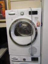 A Bosch 'Serie 8' self cleaning condenser tumble dryer Untested, came from house clearance. Some