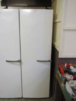 A Miele upright freezer