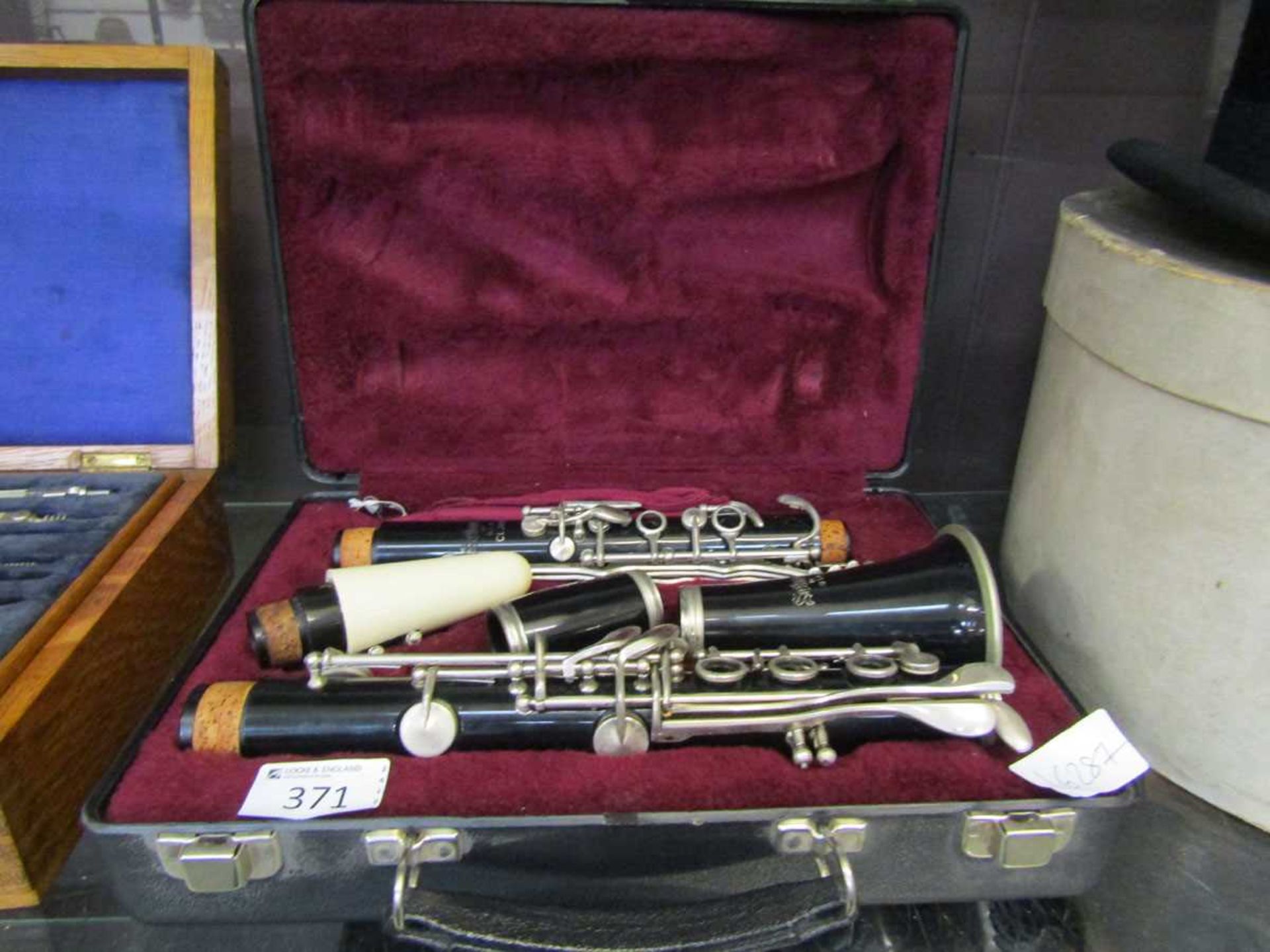 A mid-20th century Selmer CL300 clarinet in hard case