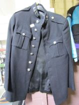 A mid-20th century black Birmingham Police jacket