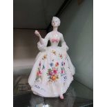 A Royal Doulton ceramic figurine 'Diana' HN2468