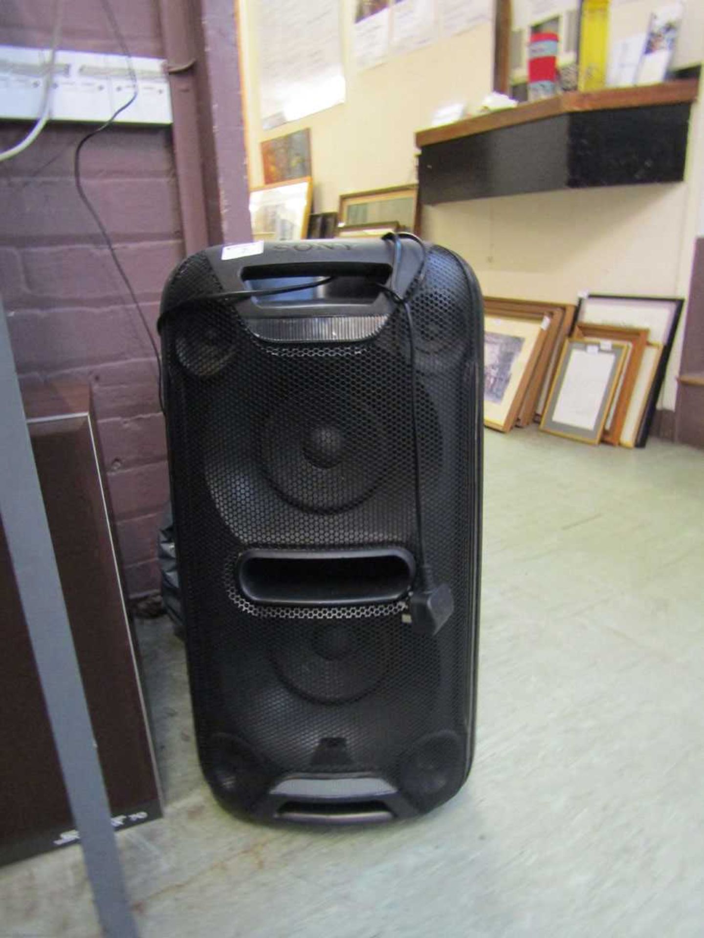 A Sony speaker model no. GTK-XB72