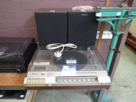 A Sharp stereo music centre SG-270