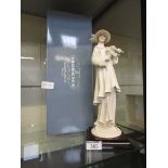 A boxed Florence ceramic figure