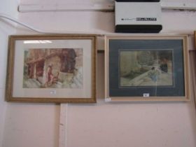 Three framed and glazed Russel Flint prints