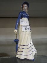 A Royal Worcester ceramic figurine from the 'Ladies Of Literature' series 'Emma'