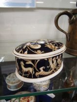 A Wedgwood 'Cornucopia' bi-centenary celebratory lidded pot with mythological decoration