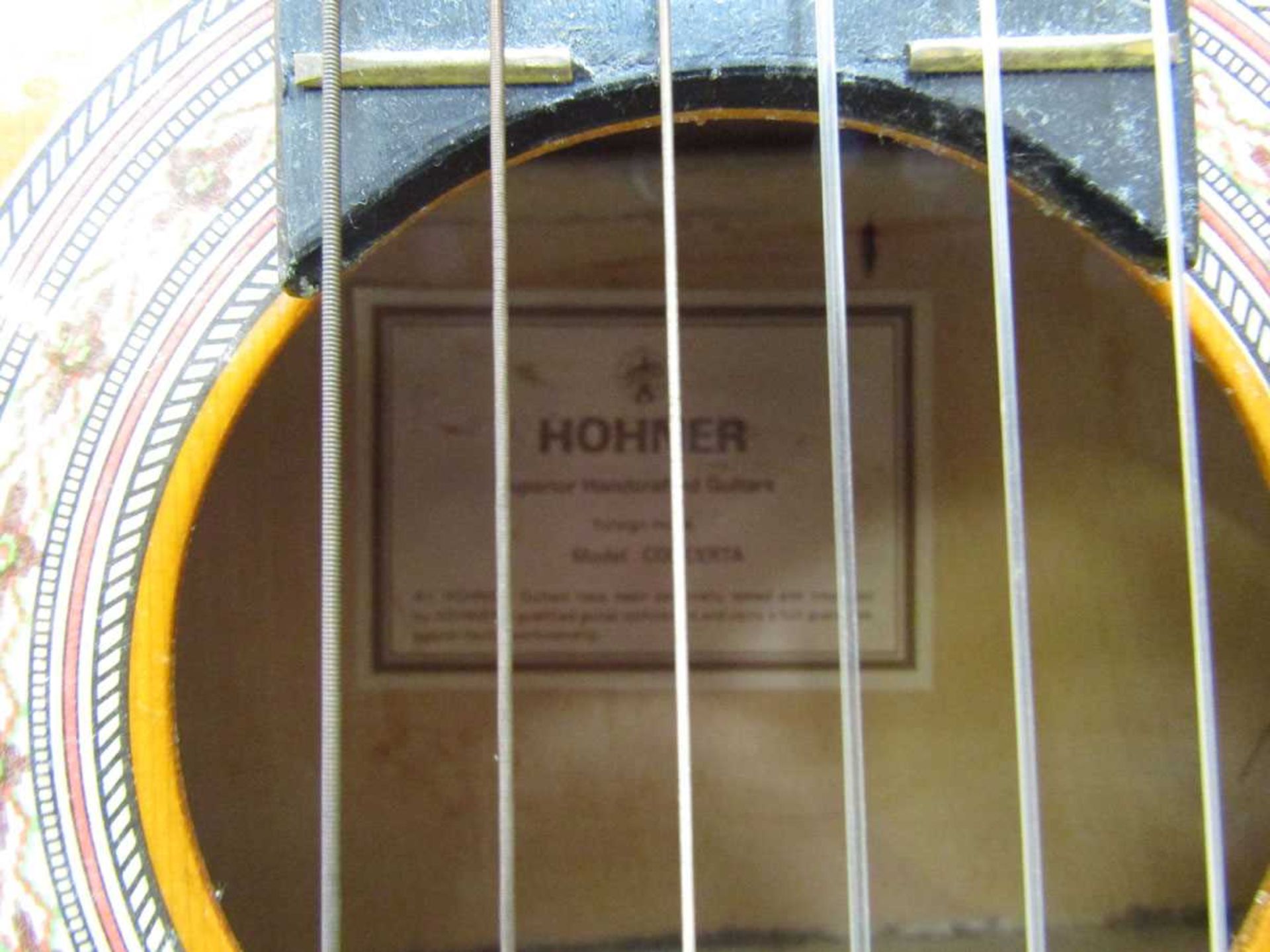 An acoustic guitar by Hohner - Image 2 of 2