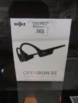 +VAT A boxed set of Shokz Openrun SE bone conduction sport headphones