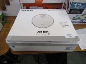+VAT A boxed Samsung Jet Bot robo vacuum cleaner