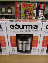 +VAT A boxed Gourmia digital air fryer