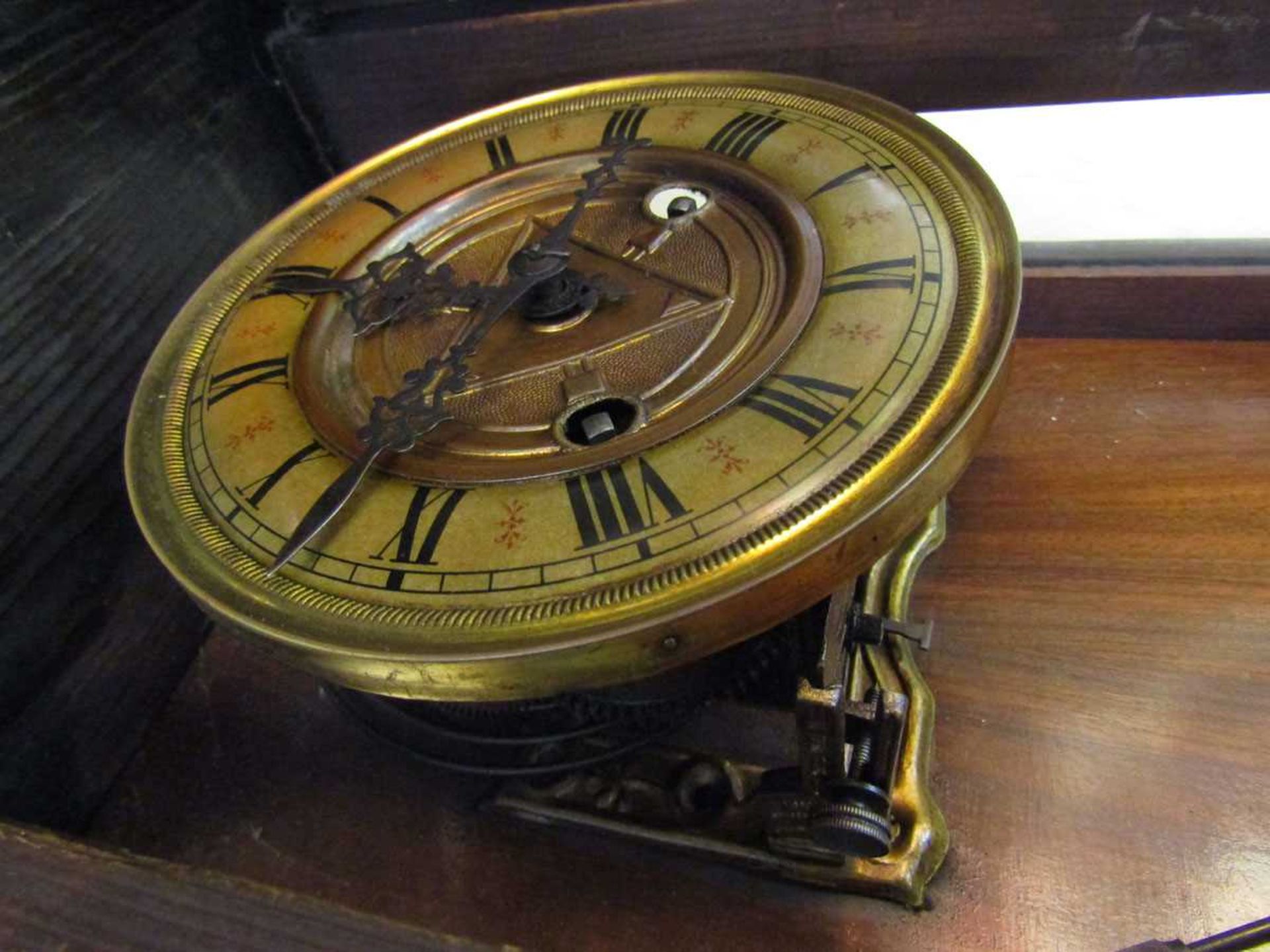 A 20th century drop dial wall clock - Image 2 of 2