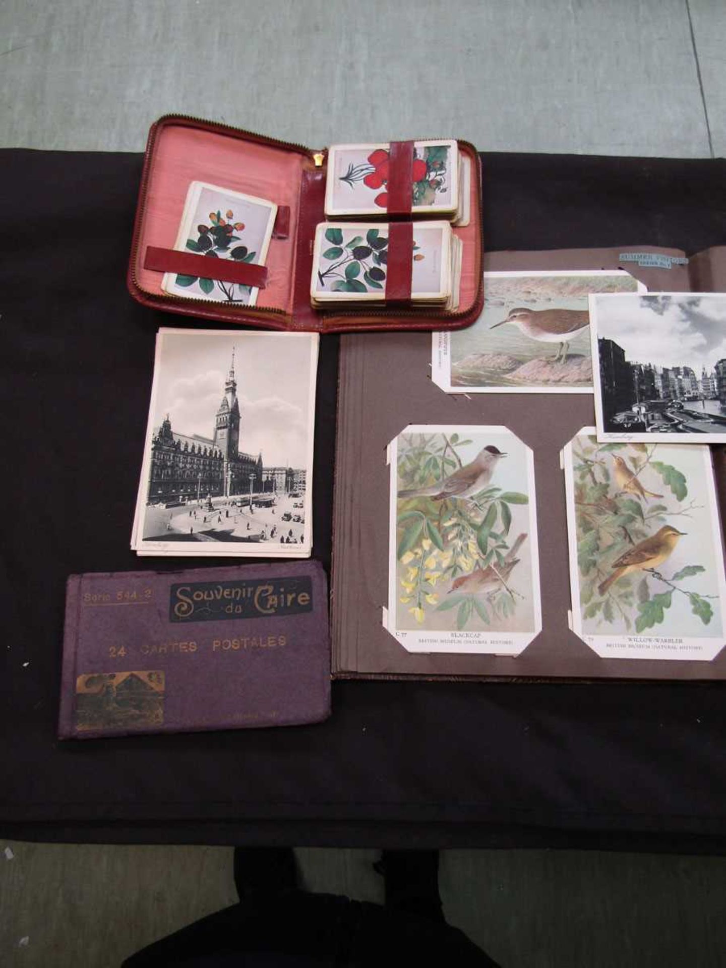 A box containing postcards, cigarette cards, etc - Image 2 of 3