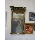 A gilt framed 19th century style wall mirror