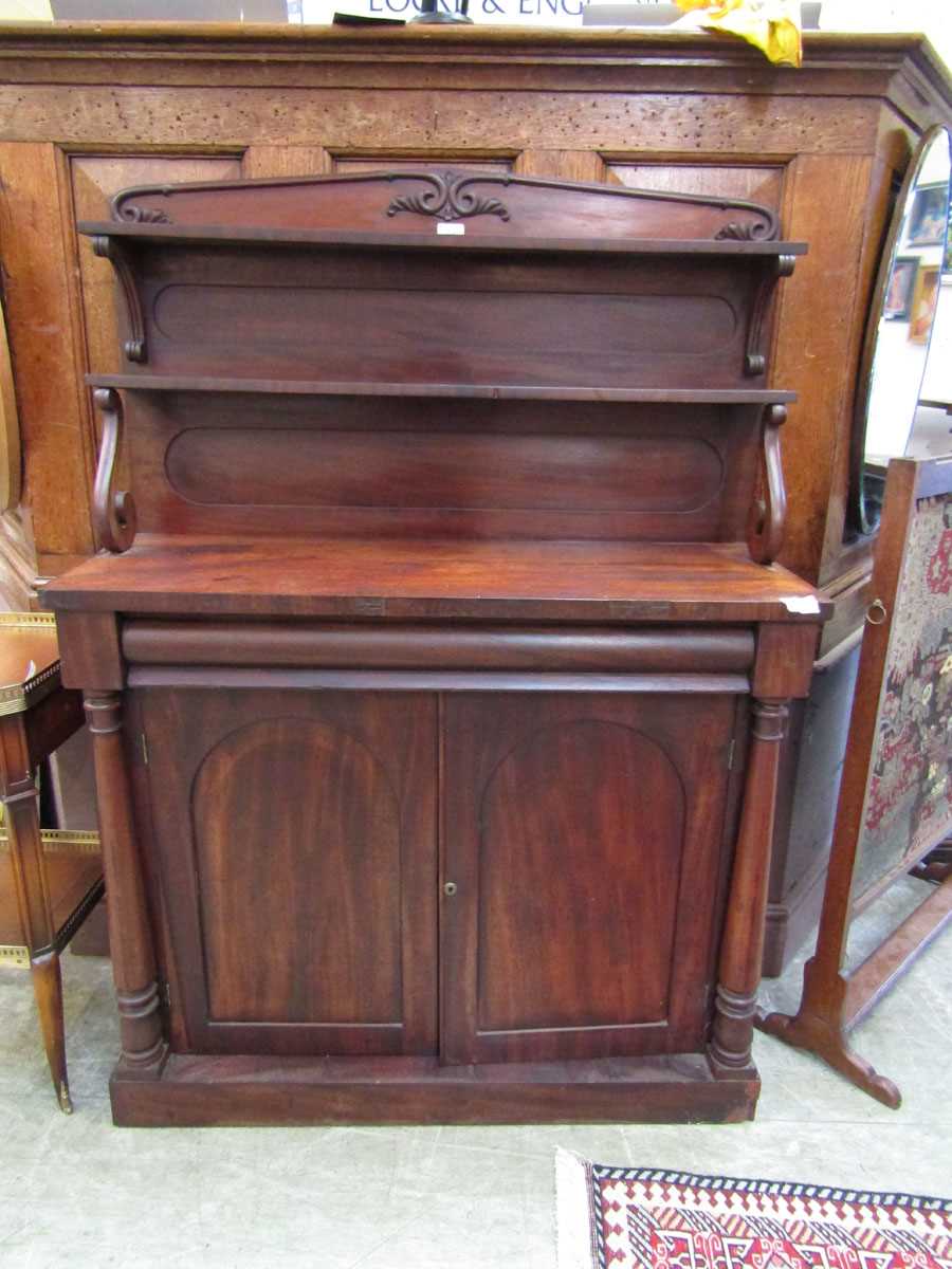 A Victorian mahogany chiffoniere