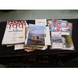 A quantity of paper ephemera to include paddock tickets, entertainment guides, and other brochures