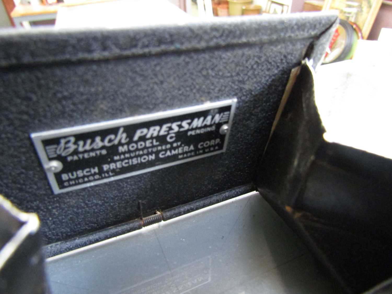 A Thornton's Pickard Junior Special Quarter Plate camera together with a Busch press camera - Image 7 of 7