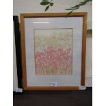 A framed and glazed limited edition Hunt print, no. 32/850 of still life