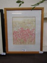 A framed and glazed limited edition Hunt print, no. 32/850 of still life
