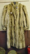 A ladies fur coat