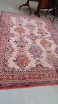 A modern Belgian rug by Kennedy Carpets, size 170 x 240cm Multiple stains throughout, needs