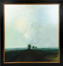 ANTHONY KIRKHAAR, 'Landscape', oil on canvas, 100cm x 95cm, signed, framed. (Subject to ARR - see