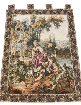 FINE VERDURE DESIGN FRENCH TAPESTRY, 175cm x 126cm.