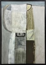 PETER JOYCE (B1964), 'Eastman II', oil on canvas, 105cm x 75cm, signed and titled verso, with