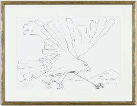 ELISABETH FRINK, Aesops Fables 1968 - Eagle, hand signed original lithograph, edition:250, printed