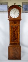 LONGCASE CLOCK, 50cm x 23cm x 225cm H, second quarter 19th century mahogany, by Richard Passmore
