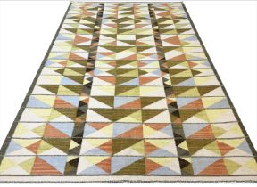 SWEDISH DESIGN KILIM, 302cm x 198cm.