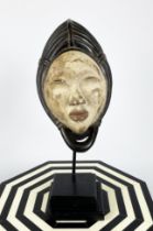 PUNU MASK (Gabon), 35cm H.