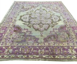 ANTIQUE AMRITZA CARPET, 340cm x 265cm.