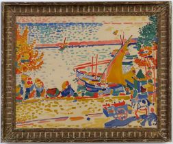 ANDRE DERAIN, La porte de coullioure, signed in the plate, lithograph printed by Mourlot, French