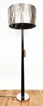 FLOOR LAMP, Art Deco inspired design, with shade, 152cm H.